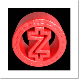 3D Zcash - Tomato Posters and Art